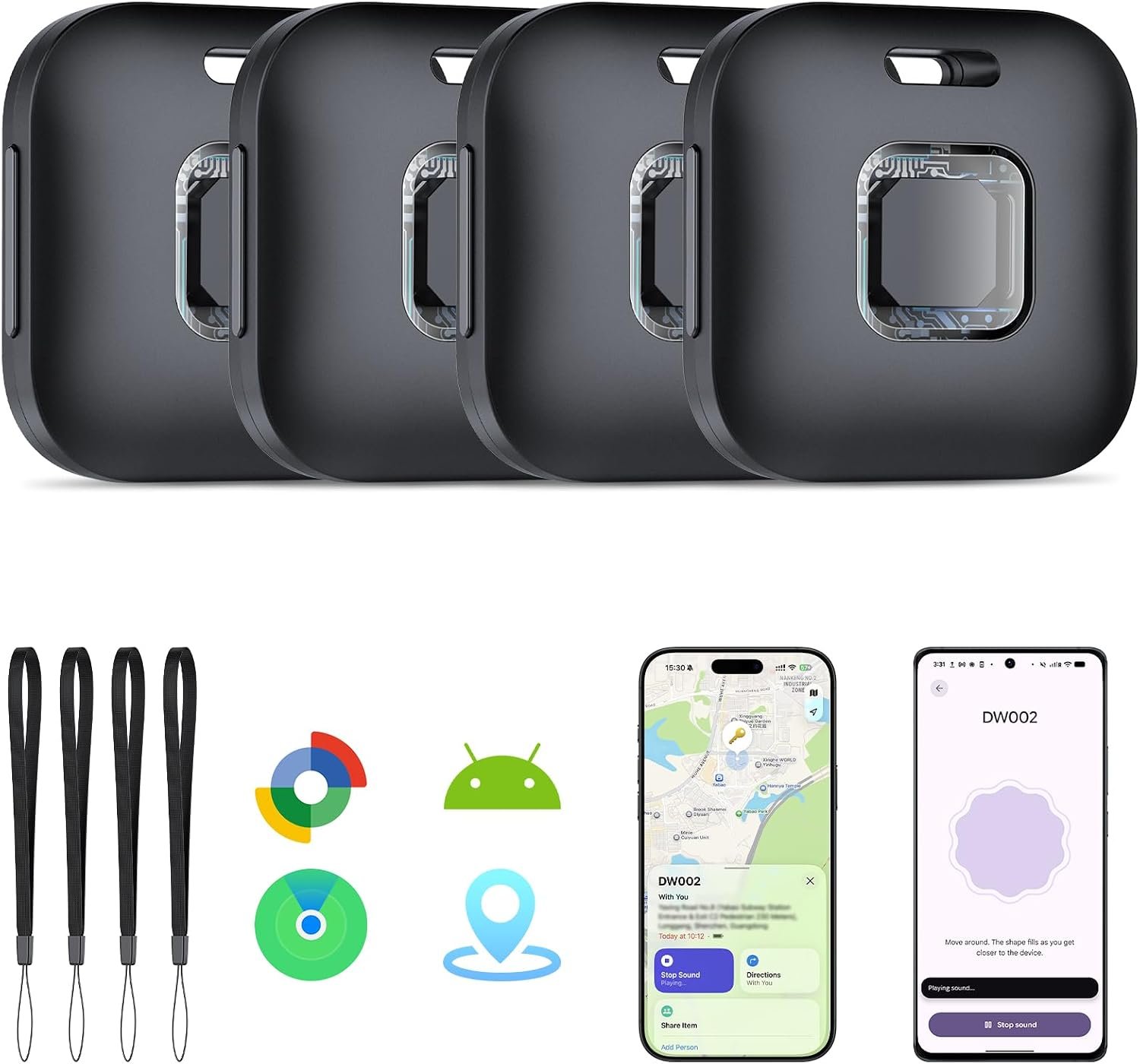 Hoxe Air Tracker Tags 4-Pack: A Practical Guide to Smart Item Finding on iOS and Android